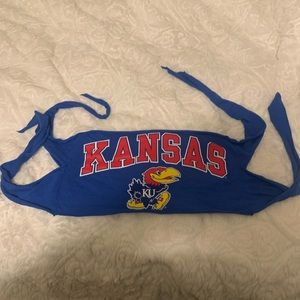 Kansas Jayhawks bandeau shirt